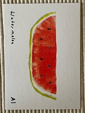 Anastasia Inciardi Watermelon Mini Print